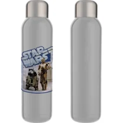Star Wars Movie Characters & Logo 22 Oz. Stainless Steel Water Bottle