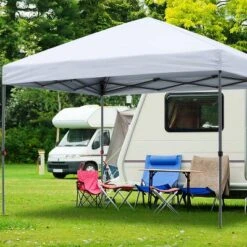 SUGIFT 10 Ft. X 10 Ft. White Instant Canopy Pop Up Tent With Carry Bag -OUTSUNNY Shop GUEST c550b0bc 3b9d 4272 90aa 676b036023a3