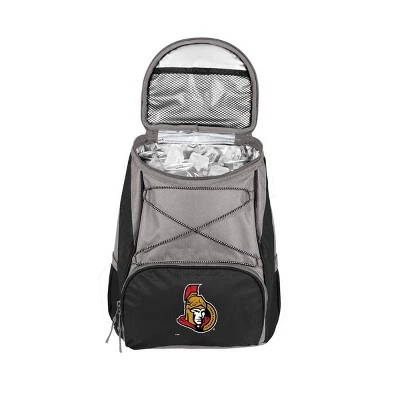 NHL Ottawa Senators PTX Backpack Cooler - Black 4 NHL Ottawa Senators PTX Backpack Cooler - Black - Image 2