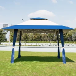 Tangkula 13' X13' Folding Gazebo Canopy Patio Outdoor Tent Party Shade Shelter -OUTSUNNY Shop GUEST c98b2155 5e8e 4dda 8ef0 18dde750e4f9