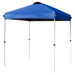 Tangkula 6.6’ X 6.6’ Pop-up Canopy Tent Outdoor Camping Sun Shelter W/ Portable Roller Bag & 4 Weight Bags Blue/ White/ Grey 25 Tangkula 6.6’ X 6.6’ Pop-up Canopy Tent Outdoor Camping Sun Shelter W/ Portable Roller Bag & 4 Weight Bags Blue/ White/ Grey -OUTSUNNY Shop GUEST c9bc47e8 7c07 4696 b3ce 106a26608367