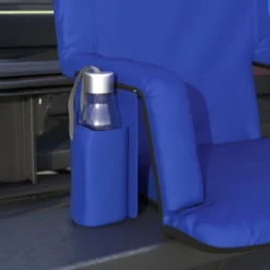 Emma And Oliver Portable Stadium Chair With Armrests, Reclining Padded Back & Seat, Lightweight Metal Frame & Backpack Straps, Storage Pockets -OUTSUNNY Shop GUEST c9da7498 c6c4 47d7 8709 87eec6fcf42f