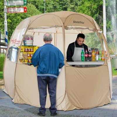 12'x12' Pop Up Portable Vendor Booth Gazebo - Alvantor 7 12'x12' Pop Up Portable Vendor Booth Gazebo - Alvantor - Image 5