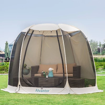 3' X 4' X 5' UV Blocking Sun Shade Screen House & Winter Igloo Gazebo - Alvantor 3 3' X 4' X 5' UV Blocking Sun Shade Screen House & Winter Igloo Gazebo - Alvantor