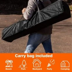 SUGIFT 10 Ft. X 10 Ft. White Instant Canopy Pop Up Tent With Carry Bag -OUTSUNNY Shop GUEST cf234874 2730 4b74 94b1 317a8bf21934