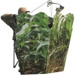 GhostBlind Predator Blind, Pop-Up Mirror Ground Hunting Blind