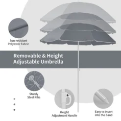 Portable Folding Picnic Double Chair W/Umbrella Table Cooler Beach Camping TurquoiseBlackRedGray 21 Portable Folding Picnic Double Chair W/Umbrella Table Cooler Beach Camping TurquoiseBlackRedGray -OUTSUNNY Shop GUEST d0fca349 0ecb 4e7b a93b b85c9747a20d