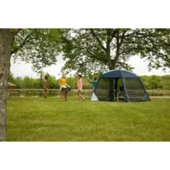 Coleman 10'x10' Skyshade Screendome Shelter - Blue Lights -OUTSUNNY Shop GUEST d14c0476 d9e9 4bc6 8392 7a14de6d48d2