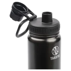 Takeya 18oz Actives Insulated Stainless Steel Water Bottle With Spout Lid