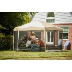 Coleman Back Home 15'x13' Screened Shelter - Tan -OUTSUNNY Shop GUEST d24c414e 0c19 4084 8d0e 1970fc41bf68