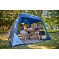 Coleman 10'x10' Skyshade Screendome Shelter - Blue Lights -OUTSUNNY Shop GUEST da24c8b9 7513 4761 8948 433235c290ef