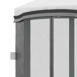 Outsunny 10' X 10' Pop Up Canopy With Nettings, Foldable Party Tent With Wheeled Carry Bag And 4 Sand Bags -OUTSUNNY Shop GUEST ddbf8b8e d86a 48e7 9978 e1087e5e4e61