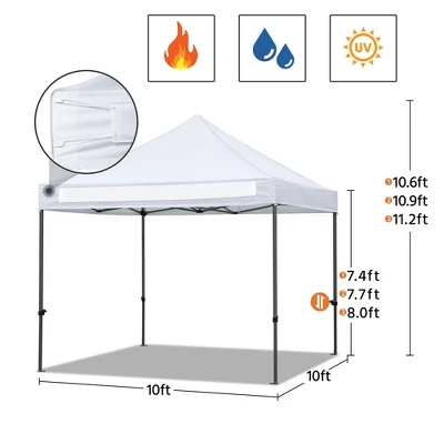 Yaheetech Pop-up Waterproof Canopy 10'x10' 9 Yaheetech Pop-up Waterproof Canopy 10'x10' - Image 7