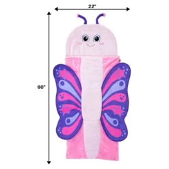 Bixbee Butterflyer Sleeping Bag - Pink -OUTSUNNY Shop GUEST decb6abf f083 41cc a2c5 e85af79740e6