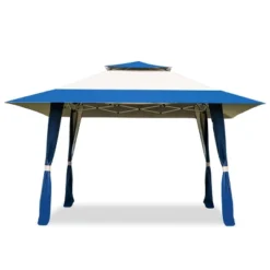 Tangkula 13' X13' Folding Gazebo Canopy Patio Outdoor Tent Party Shade Shelter -OUTSUNNY Shop GUEST e01765ad 5aa9 4095 8f25 0cf65e1a6a0e