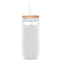 Ello Devon 18oz Glass Tumbler With Lid -OUTSUNNY Shop GUEST e0303c01 79a2 41cc 8825 d4ddf89f68b2