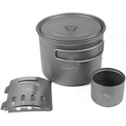 TOAKS Titanium Stove And 900ml Pot Cook System CS-04 - Outdoor Camping