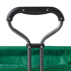 Mac Sports Double Decker Heavy Duty Steel Frame Collapsible Outdoor 150 Pound Capacity Yard Cart Utility Garden Wagon With Lower Storage Shelf, Green -OUTSUNNY Shop GUEST e4579db1 3269 4fb9 87c4 1a3b5e109531