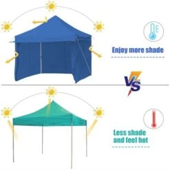 Tangkula 10x10ft Pop Up Tent, 4 Height Adjustment Folding Camping Tent With Awning 21 Tangkula 10x10ft Pop Up Tent, 4 Height Adjustment Folding Camping Tent With Awning -OUTSUNNY Shop GUEST e91ab90a c38d 42c0 aa3c de0522a82f0c
