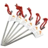 TOAKS Titanium Nail Peg 6-Pack PEG-06 - Outdoor Camping