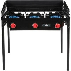 Hike Crew Triple-Burner Camping Stove, Portable Propane Stovetop W/Bag -OUTSUNNY Shop GUEST e9afb480 2f21 4287 bb4b f09d17cb30f1