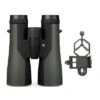 Vortex 10x50 Crossfire Roof Prism Binoculars With Smartphone Adapter Bundle