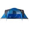 Coleman Montana Spacious 8 Person Outdoor Cabin Family Camping Tent With Hinged Door, Interior Storage Pockets, Awning, And WeatherTec Design, Blue -OUTSUNNY Shop GUEST ec4600ae 52b1 4203 b050 1f77d4ec3a4d