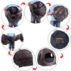 Costway Portable Hunting Blind Pop Up Ground Camo Weather Resistant Hunting Enclosure -OUTSUNNY Shop GUEST f0b0edff 046d 44bd 97b2 cc6a58c6b7f9