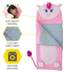 Bixbee Unicorn Sleeping Bag - Pink
