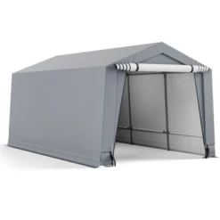 Costway 10' X 16'10.2' X 20.4' Heavy-Duty Carport Car Canopy Shelter Outdoor Portable Garage Door -OUTSUNNY Shop GUEST f2a487a7 b3ba 44e5 a2e0 bc35f6786f3e