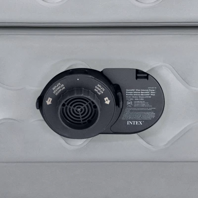 Intex 20" Supreme Air-Flow Queen Air Mattress With Internal 120V Pump 4 Intex 20" Supreme Air-Flow Queen Air Mattress With Internal 120V Pump - Image 2