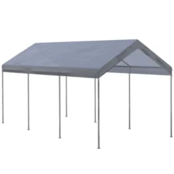 Outsunny 10' X 20' Carport, Portable Garage & Patio Canopy Tent, Adjustable Height, Anti-UV Cover For Car, Truck, Boat, Catering, Wedding 15 Outsunny 10' X 20' Carport, Portable Garage & Patio Canopy Tent, Adjustable Height, Anti-UV Cover For Car, Truck, Boat, Catering, Wedding -OUTSUNNY Shop GUEST f47b4176 752a 4994 8ac1 8424262025f3