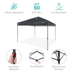 Best Choice Products 10x10ft Easy Setup Pop Up Canopy Instant Portable Tent W/ 1-Button Push, Carry Case -OUTSUNNY Shop GUEST f488fd76 04ce 4cbe a30f dae4419b177c