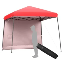 Tangkula 10x10 Ft Pop Up Canopy Tent One Person Set-up Instant Shelter With Central Lock W/ Roll-up Side Wall 25 Tangkula 10x10 Ft Pop Up Canopy Tent One Person Set-up Instant Shelter With Central Lock W/ Roll-up Side Wall -OUTSUNNY Shop GUEST f49e7cee e761 4aa1 81ba 6e76ae57556c