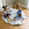 Silky Soft Fleece Unicorn Cloud Snuggle Play Mat With Attached Pillow -OUTSUNNY Shop GUEST f5a998bb ed5f 4410 a6f4 c5dd467836d2