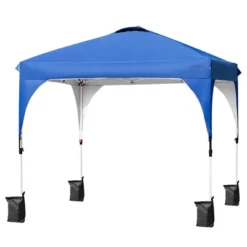 10x10 FT Outdoor Pop Up Tent Canopy Height Adjustable Sun Shelter W/ Roller Bag -OUTSUNNY Shop GUEST f722444f 626f 4525 b4f8 81456b62efea