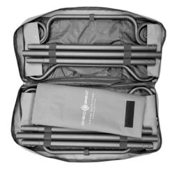 Disc-O-Bed Large Cam-O-Bunk 2 Person Bench Bunked Double Bunk Bed Cot With 2 Side Organizer And Carrying Bags For Camping Trips, Gray -OUTSUNNY Shop GUEST f7f67360 e474 4b04 8d39 976e31d105f6