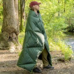 Pelican Outdoor - Civilian Woobie Blanket - Frictionless Nylon With Duck Down Interior