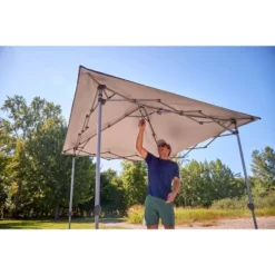 Coleman Oasis Lite Canopy 7'x7' One Peak Sunwall Beach Shelter Tent - Black -OUTSUNNY Shop GUEST fbf83b56 1de3 4824 89a3 4c53d05338c2