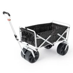 Mac Sports Heavy Duty Steel Frame Collapsible Folding 150 Pound Capacity Outdoor Beach Garden Utility Wagon Cart With 4 All Terrain Wheels -OUTSUNNY Shop GUEST fc752c89 43c6 41e4 ba27 17279ea564c8