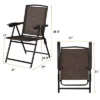 Costway 4PCS Folding Sling Chairs Steel Armrest Patio Garden Camping W/Adjustable Back -OUTSUNNY Shop GUEST fd1857a8 a8dc 4fd1 a3e3 72cb1b6ac7d8