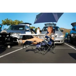 Sport-Brella Portable Recliner Chair - Midnight Blue -OUTSUNNY Shop GUEST fea82f97 5c83 4151 9135 7f0ce3a36d14