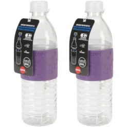 Copco Hydra 2-Pack Water Bottle 16.9 Ounce Non Slip Sleeve BPA Free Tritan Plastic Reusable -OUTSUNNY Shop GUEST fea9fbe0 1dc8 4b25 9239 7bc560cf7eee