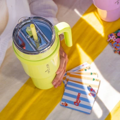 Reduce 40oz Cold1 Vacuum Insulated Stainless Steel Straw Tumbler Mug 12 Reduce 40oz Cold1 Vacuum Insulated Stainless Steel Straw Tumbler Mug - Image 10