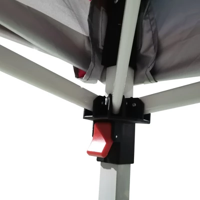 Outsunny 10' X 10' Pop Up Canopy Tent With 1 Sidewall, Carry Bag, Adjustable Height, Instant Shelter Tent For Backyard, Garden, And Patio 7 Outsunny 10' X 10' Pop Up Canopy Tent With 1 Sidewall, Carry Bag, Adjustable Height, Instant Shelter Tent For Backyard, Garden, And Patio - Image 5