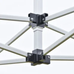 Outsunny 10'x20' Aluminum Pop Up Canopy Folding Instant Shelter Party Tent With Wheeled Bag, Thicker Tube, Ground Stakes For Patio Backyard -OUTSUNNY Shop GUEST ff7b1395 b2e0 40d6 a2e0 00038e01419f